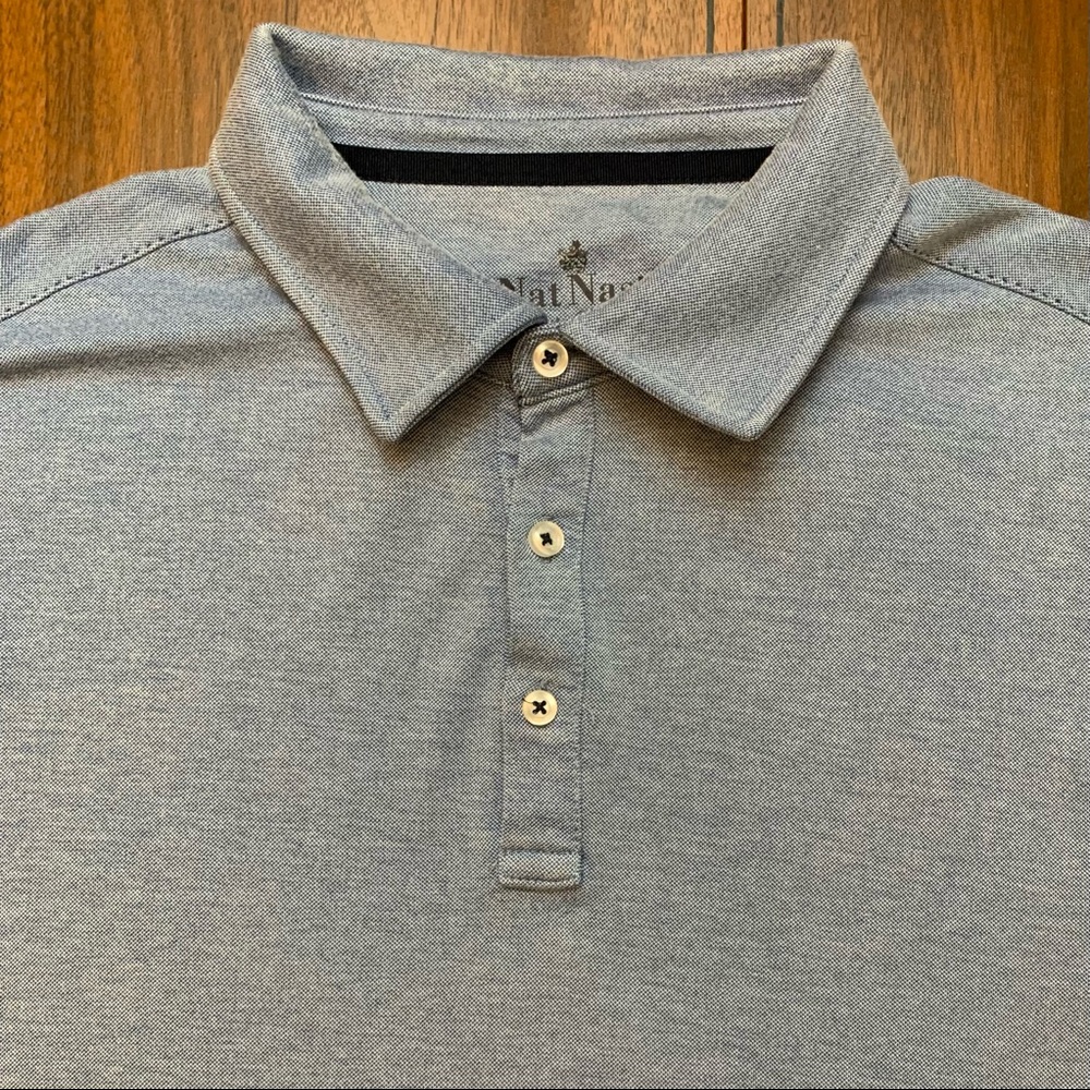 Nat Nast men’s short sleeve polo shirt, size XXL